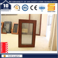 Economy Powder Coating Hölzernes Korn Aluminium Casement Window